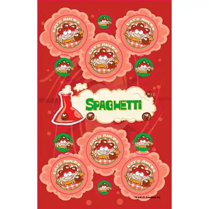 Limited Offer JFL Scratch N Sniff Stickers, More fun Foods, Pack of 280